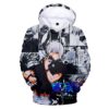 Tokyo Ghoul 3D Printed Hoodie/Zipper Hoodie