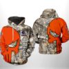 UTSA Roadrunners NCAA Camo Veteran Hunting 3D Printed Hoodie/Zipper Hoodie