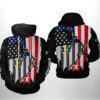 Utah Jazz NBA US Flag Team 3D Printed Hoodie/Zipper Hoodie