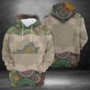Virginia Mandala 3D Printed Hoodie/Zipper Hoodie