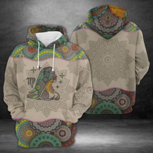 Virgo Horoscope Mandala 3D Printed Hoodie/Zipper Hoodie