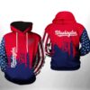 Washington Nationals MLB Team US 3D Printed Hoodie/Zipper Hoodie
