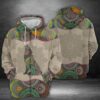 Wolf 3D Printed Hoodie/Zipper Hoodie