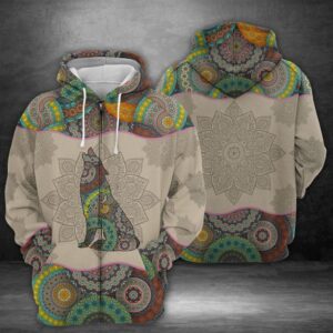 Wolf 3D Printed Hoodie/Zipper Hoodie