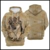 Wolf Scratch 3D Printed Hoodie/Zipper Hoodie