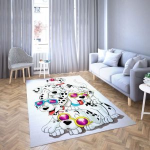 101 Dalmatians of Disney Favorite cartoon movie Carpet Living Room Rugs 2