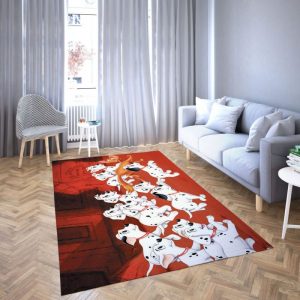 101 Dalmatians of Disney Favorite cartoon movie Carpet Living Room Rugs 3