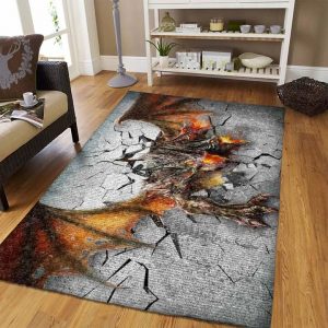 3D Dinosaur Carpet Living Room Rugs