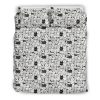 Adorable Cats Pattern Duvet Cover and Pillowcase Set Bedding Set