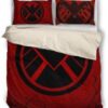 Agents Of S H I E L D Duvet Cover and Pillowcase Set Bedding Set