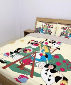 Alice In Wonderland Duvet Cover and Pillowcase Set Bedding Set 87