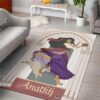 Anatkh disney princess characters disney movies area rugs living room carpet
