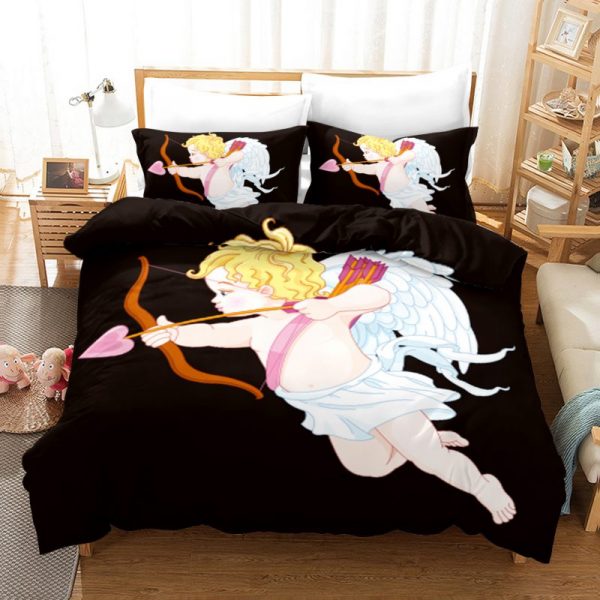 Angel Duvet Cover and Pillowcase Set Bedding Set