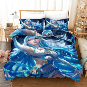 Angel Girl 3 Duvet Cover and Pillowcase Set Bedding Set