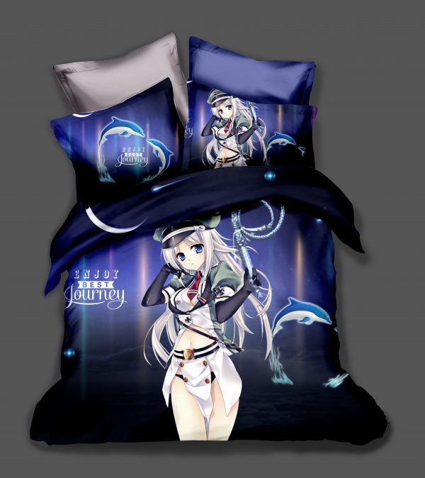 Animation Girl Comic Game 3 Duvet Cover and Pillowcase Set Bedding Set