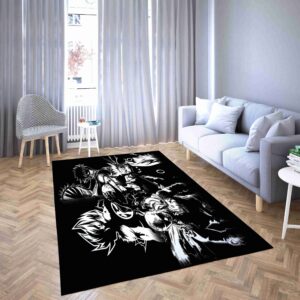 Animes mais famosos Living Room Rug Carpet