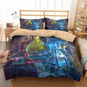 Ant Man And The Wasp 8 Duvet Cover and Pillowcase Set Bedding Set