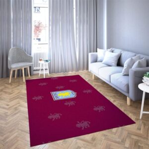 Aston Villa Football Club Carpet Living Room Rugs Doormat 1