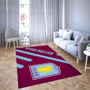 Aston Villa Football Club Carpet Living Room Rugs Doormat 6