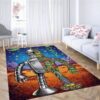 Astronot art carpet living room rugs