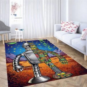 Astronot art carpet living room rugs