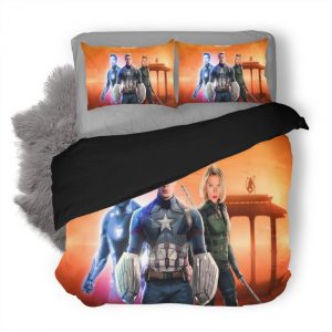 Avengers 4 End Game Duvet Cover and Pillowcase Set Bedding Set 368