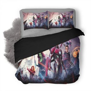 Avengers 4 End Game Duvet Cover and Pillowcase Set Bedding Set 414