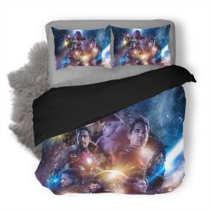 Avengers End Game 11 Duvet Cover and Pillowcase Set Bedding Set