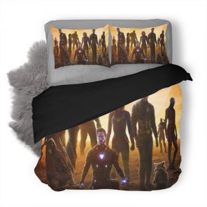 Avengers End Game 14 Duvet Cover and Pillowcase Set Bedding Set
