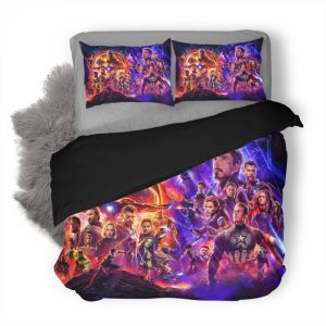 Avengers End Game 19 Duvet Cover and Pillowcase Set Bedding Set