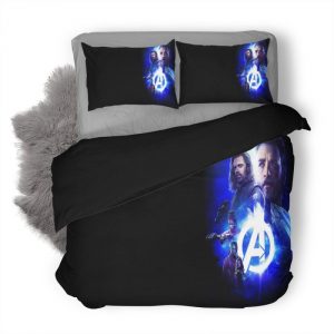Avengers End Game Duvet Cover and Pillowcase Set Bedding Set 10