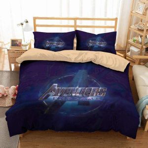 Avengers Endgame 2 Duvet Cover and Pillowcase Set Bedding Set