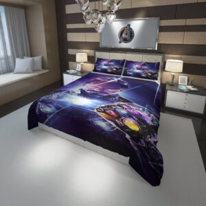 Avengers Iron Man 3 Duvet Cover and Pillowcase Set Bedding Set 1