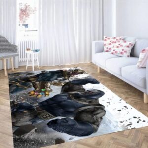 Avengers infinity war darkseid carpet living room rugs