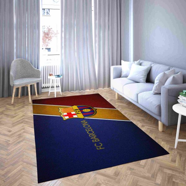 Barcelona Club Football Carpet Living Room Rugs