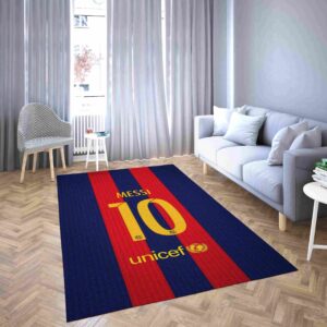 Barcelona M10 Football Club Carpet Living Room Rugs