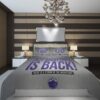 Basketball Nba Oklahoma City Thunder 804550 Duvet Cover and Pillowcase Set Bedding Set