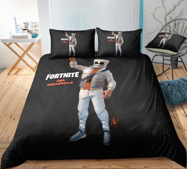 Battle Royale 2 Fortnite Gamer Duvet Cover and Pillowcase Set Bedding Set 177