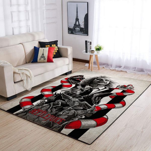Beetlejuice Area Limited Edition Rug Carpet Movie Floor Decor