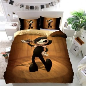 Bendy And The Ink Machine Duvet Cover and Pillowcase Set Bedding Set