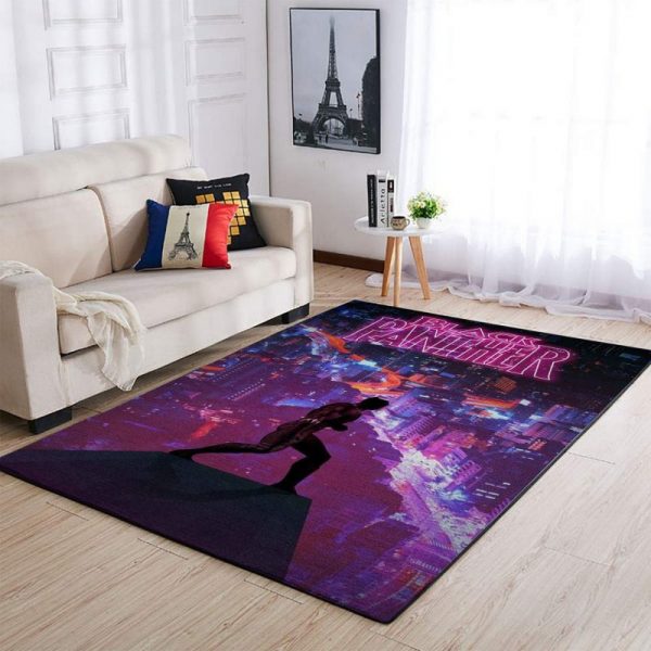 Black Panther Living Room Rugs Carpet 3