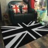 Black Uk Carpet Living Room Rugs
