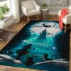Book Of Wonderland Alice In Wonderland Movie Living Room Rug Carpet