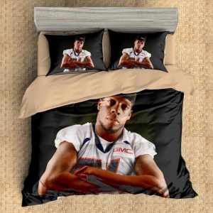 Brandon Marshall Duvet Cover and Pillowcase Set Bedding Set