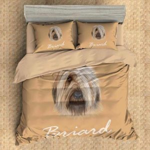 Briard Duvet Cover and Pillowcase Set Bedding Set