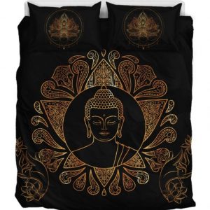 Buddha Duver Duvet Cover and Pillowcase Set Bedding Set 889