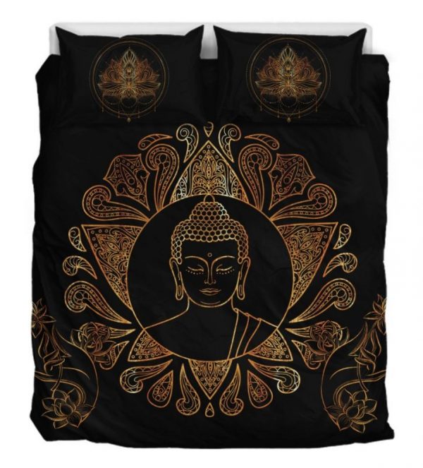 Buddha Duver Duvet Cover and Pillowcase Set Bedding Set 889