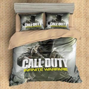 Call Of Duty Infinite Warfare Duvet Cover and Pillowcase Set Bedding Set