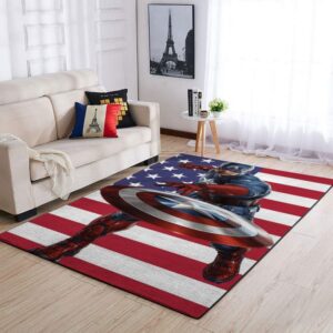Captain America Avengers Living Room Rugs Carpet 6