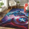 Captain America Avengers Living Room Rugs Carpet